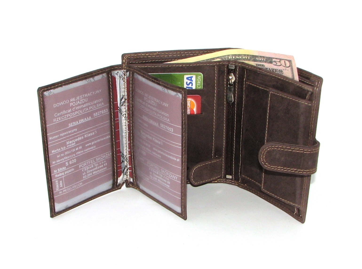 Кошелек мужской Always Wild N4L-MHU Brown Кошелек мужской Always Wild N4L-MHU Brown
